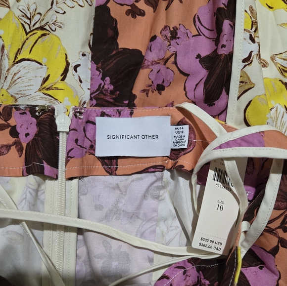 Anthropologie Significant Other Ana Maxi Dress Size 10 (M) - Picture 7 of 10